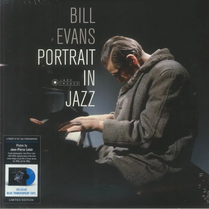 Лицевая сторона обложки — Bill EVANS — Portrait In Jazz (reissue)