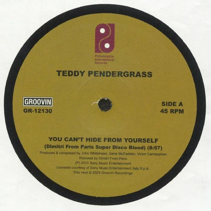 Front cover — Teddy PENDERGRASS — You Can't Hide From Yourself