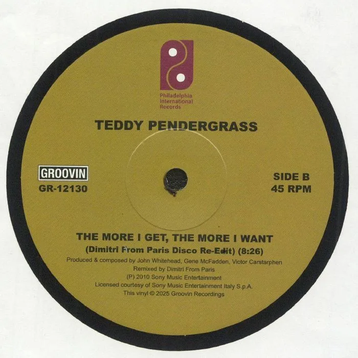 Back cover — Teddy PENDERGRASS — You Can't Hide From Yourself