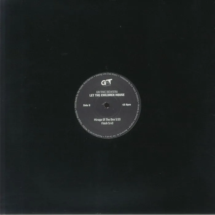 Back cover — GIN TONIC ORCHESTRA — Let The Children House