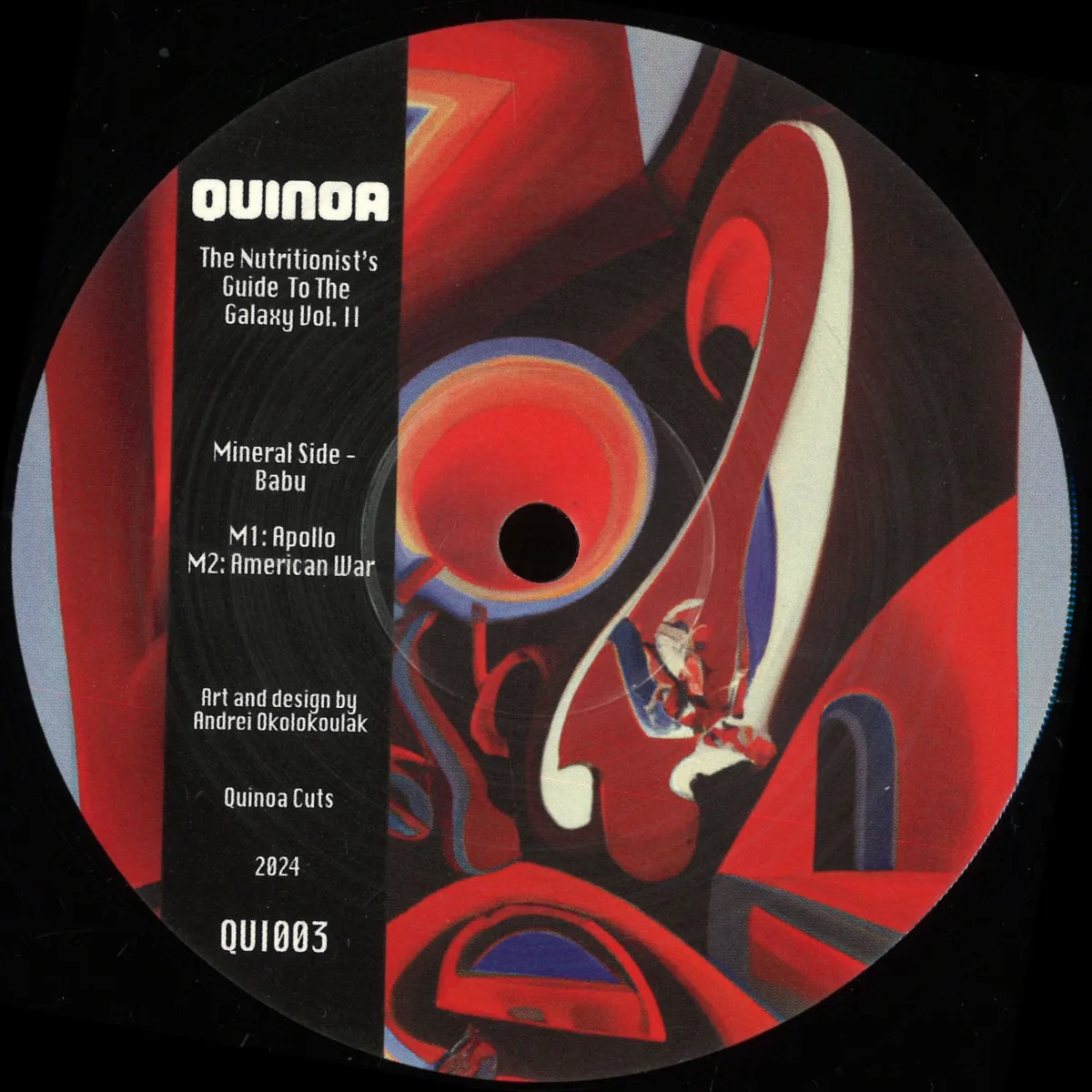 Лицевая сторона обложки — Brique,Babu — The Nutritionist's Guide To The Galaxy Vol. II