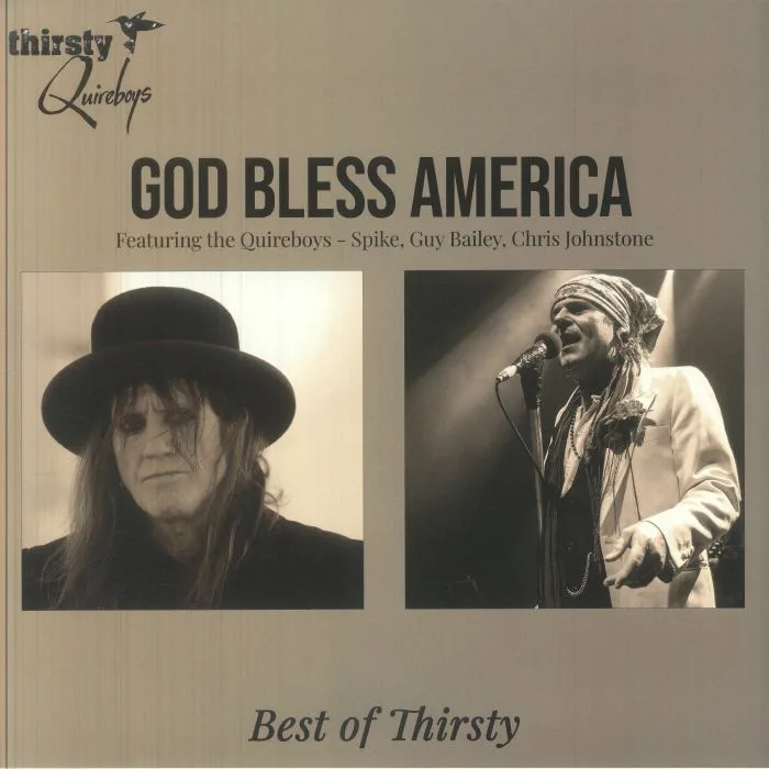 Front cover — THIRSTY QUIREBOYS — God Bless America: Best Of Thirsty