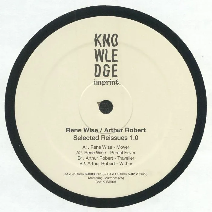 Обратная сторона обложки — Rene WISE / ARTHUR ROBERT — Selected Reissues 1.0