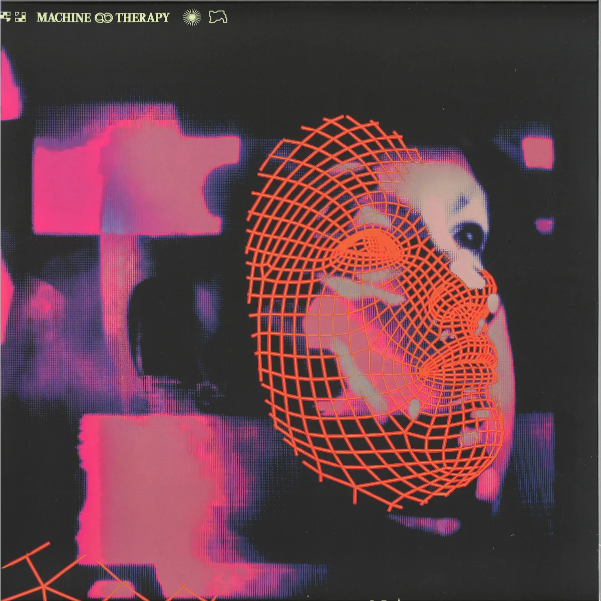 Обратная сторона обложки — Alan Fitzpatrick — MACHINE THERAPY LP 2x12"