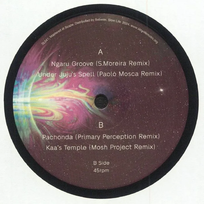 Back cover — ETHEREAL LOGIC — Intergalactic World Music Remixed