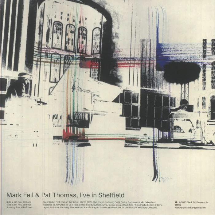 Back cover — Mark FELL / PAT THOMAS — Reality Is Not A Theory