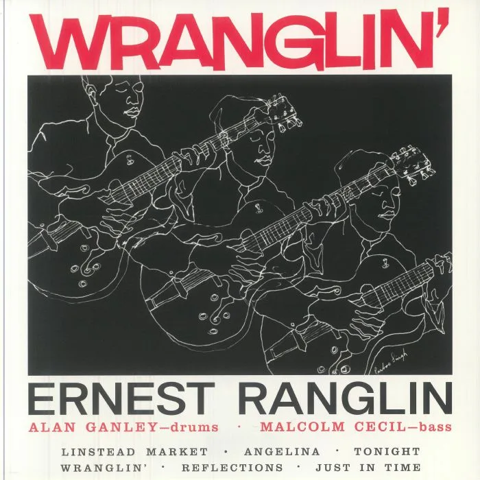 Лицевая сторона обложки — ERNEST RANGLIN TRIO — Wranglin'
