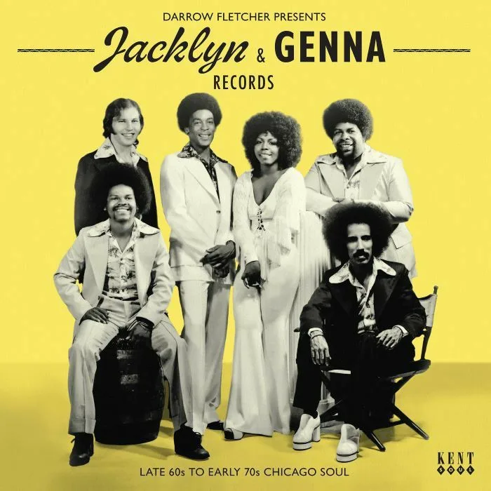 Лицевая сторона обложки — Darrow FLETCHER / VARIOUS — Darrow Fletcher Presents Jacklyn & Genna Records
