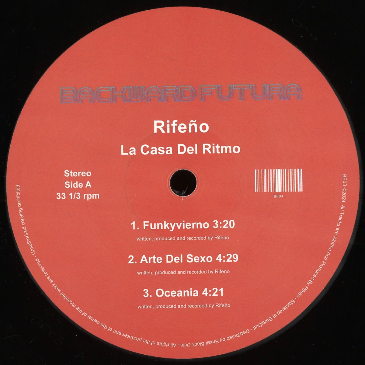 Rifeño — La Casa Del Ritmo EP