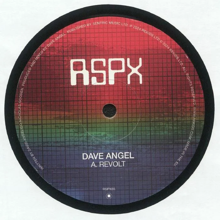 Front cover — Dave ANGEL — Revolt