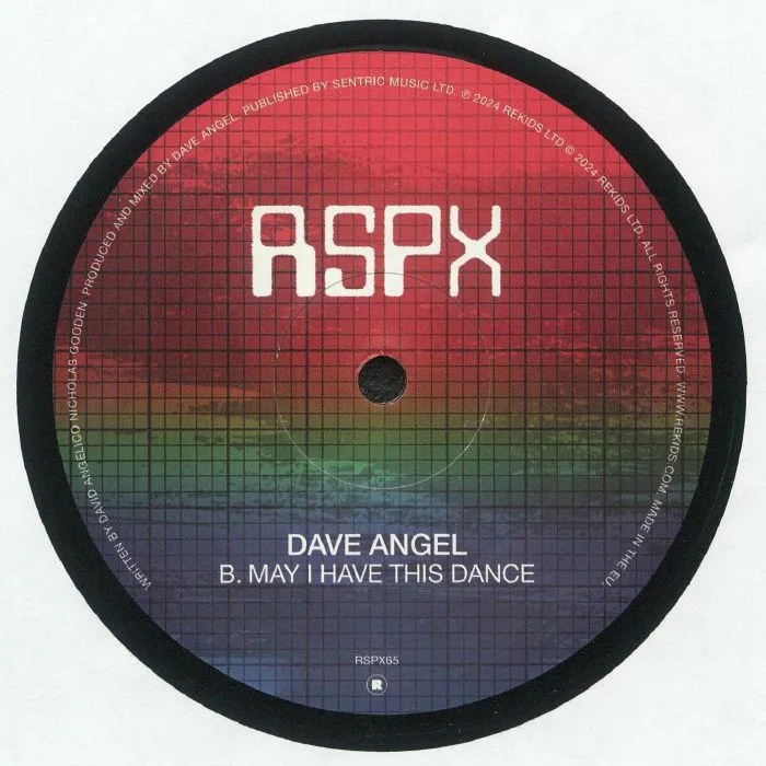 Back cover — Dave ANGEL — Revolt