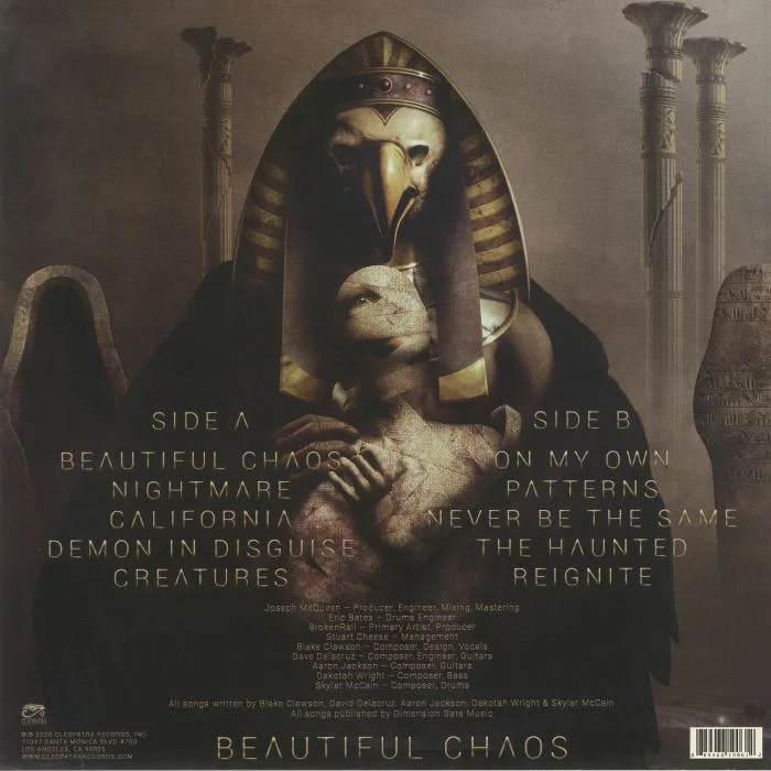 Back cover — BROKENRAIL — Beautiful Chaos