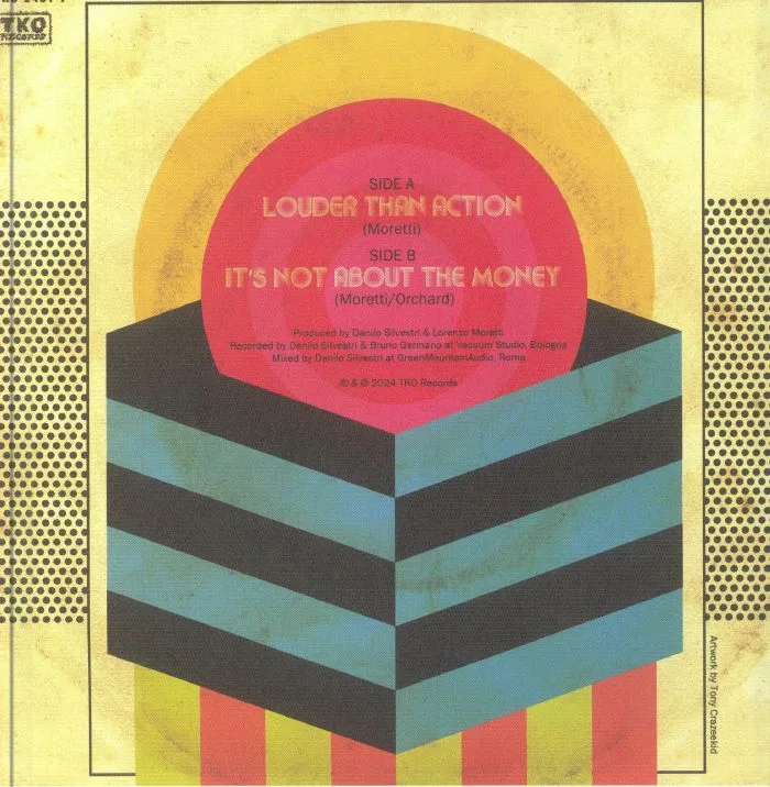 Back cover — GIUDA — Louder Than Action