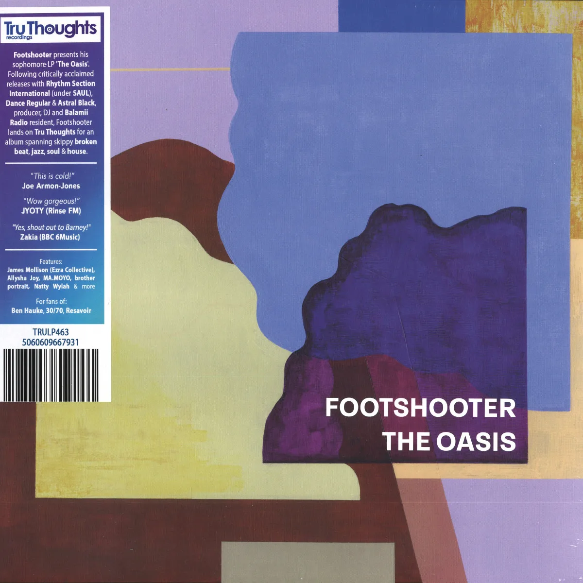 Лицевая сторона обложки — Footshooter — The Oasis