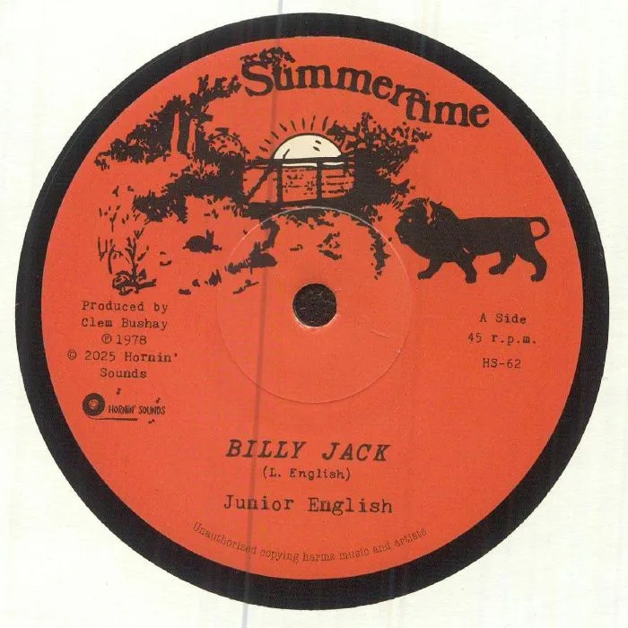 JUNIOR ENGLISH / AL & THE BUSHRANGERS — Billy Jack