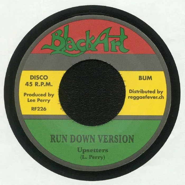 Обратная сторона обложки — Danny CLARKE / UPSETTERS — Nuh Fe Run It Down