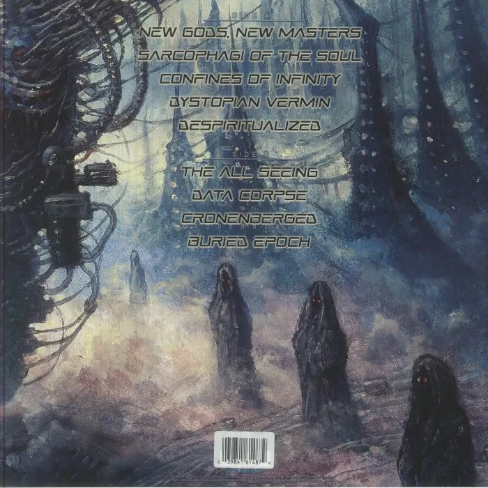 Обратная сторона обложки — REVOCATION — New Gods New Masters (20th Anniversary Edition)