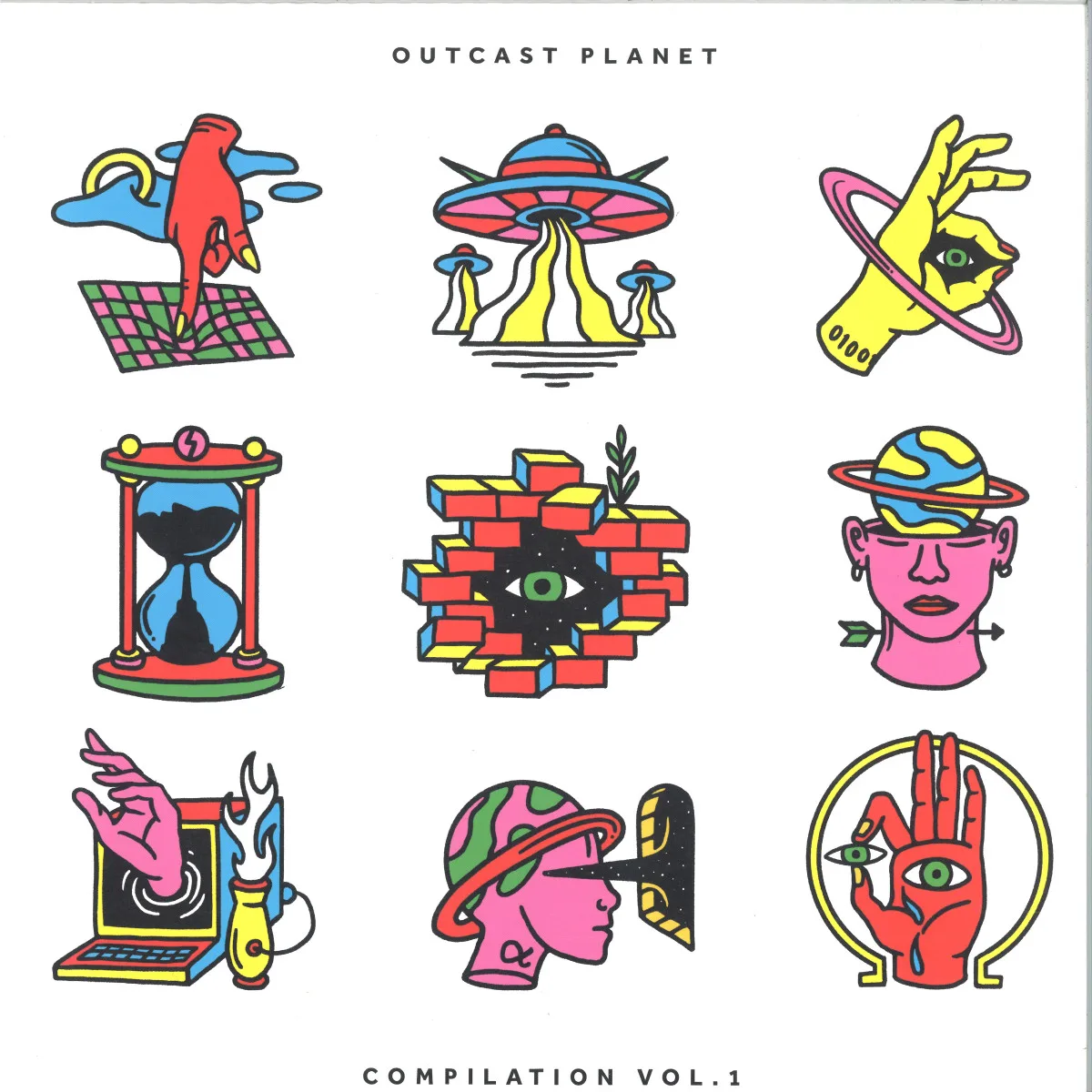 Various — Outcast Planet Compilation Vol.1 LP 2x12"