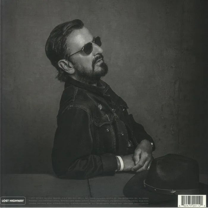 Back cover — RINGO STARR — Look Up