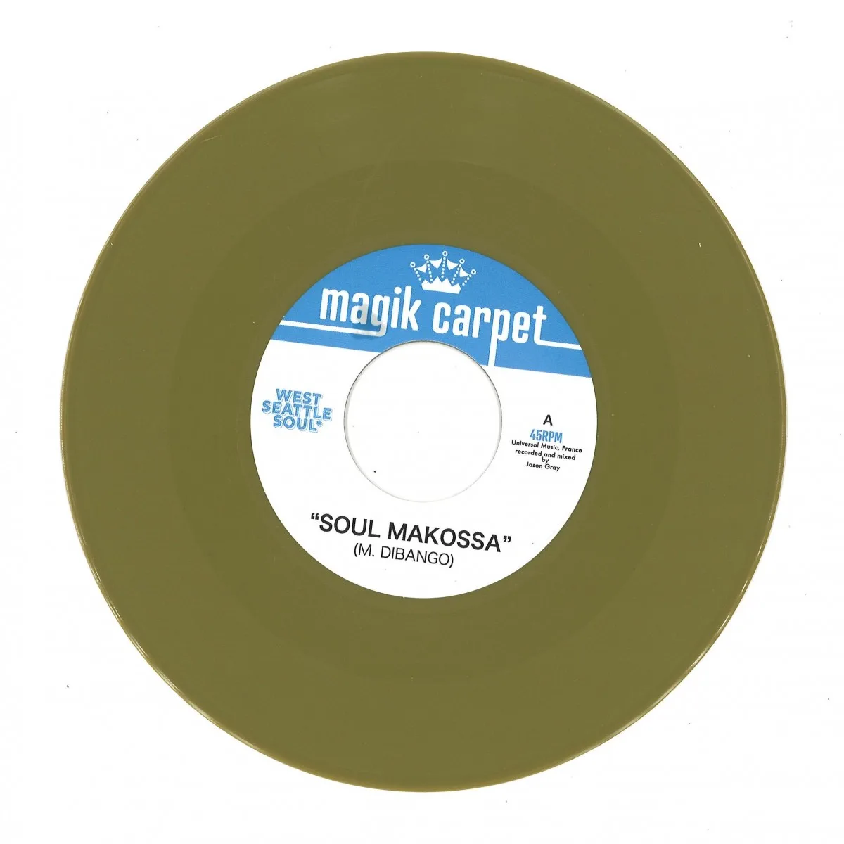 West Seattle Soul/The Pulsations — Soul Makossa b/w Black River Crisis