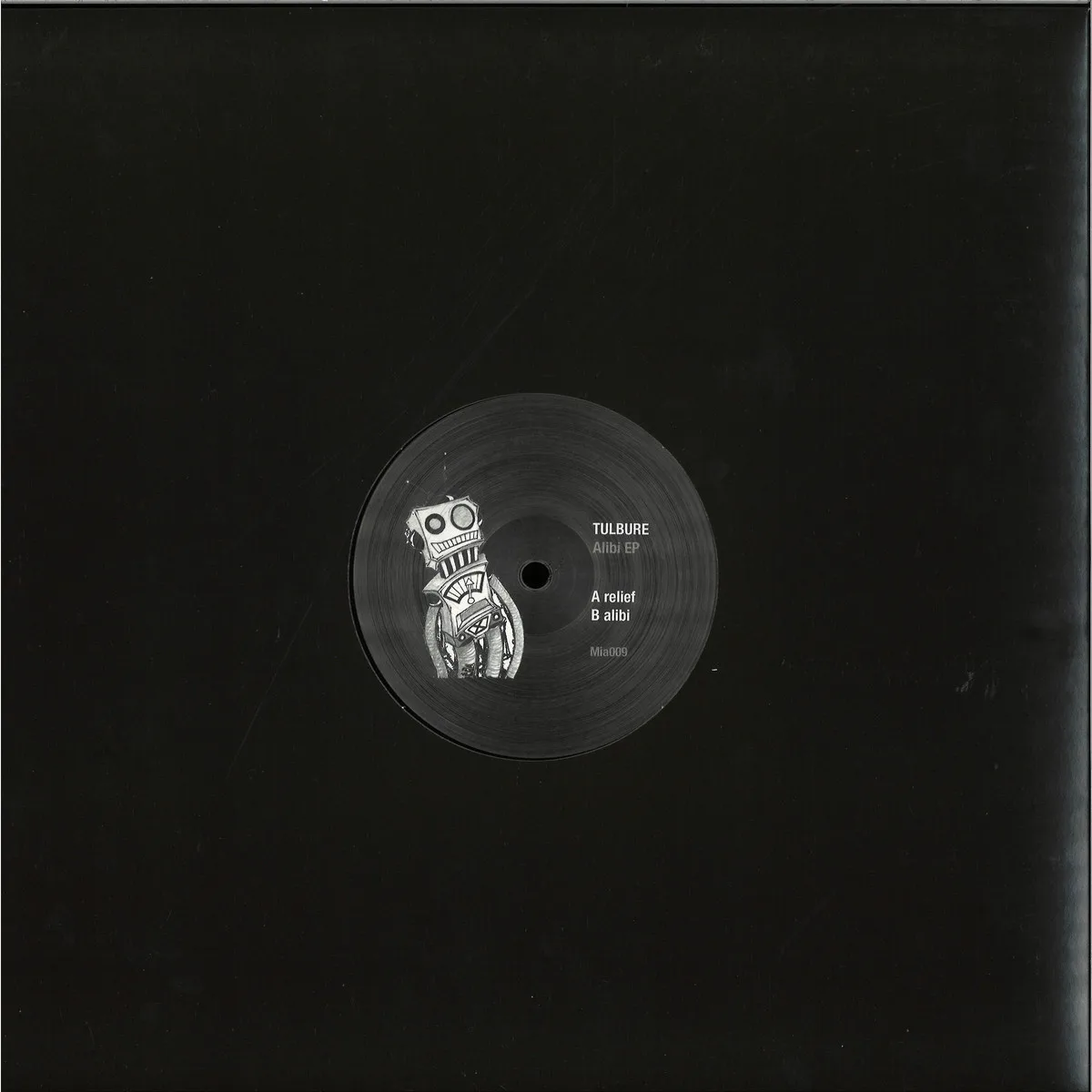 Back cover — Tulbure — Alibi EP