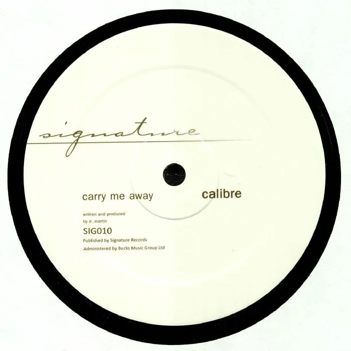 Лицевая сторона обложки — CALIBRE — Carry Me Away (reissue)