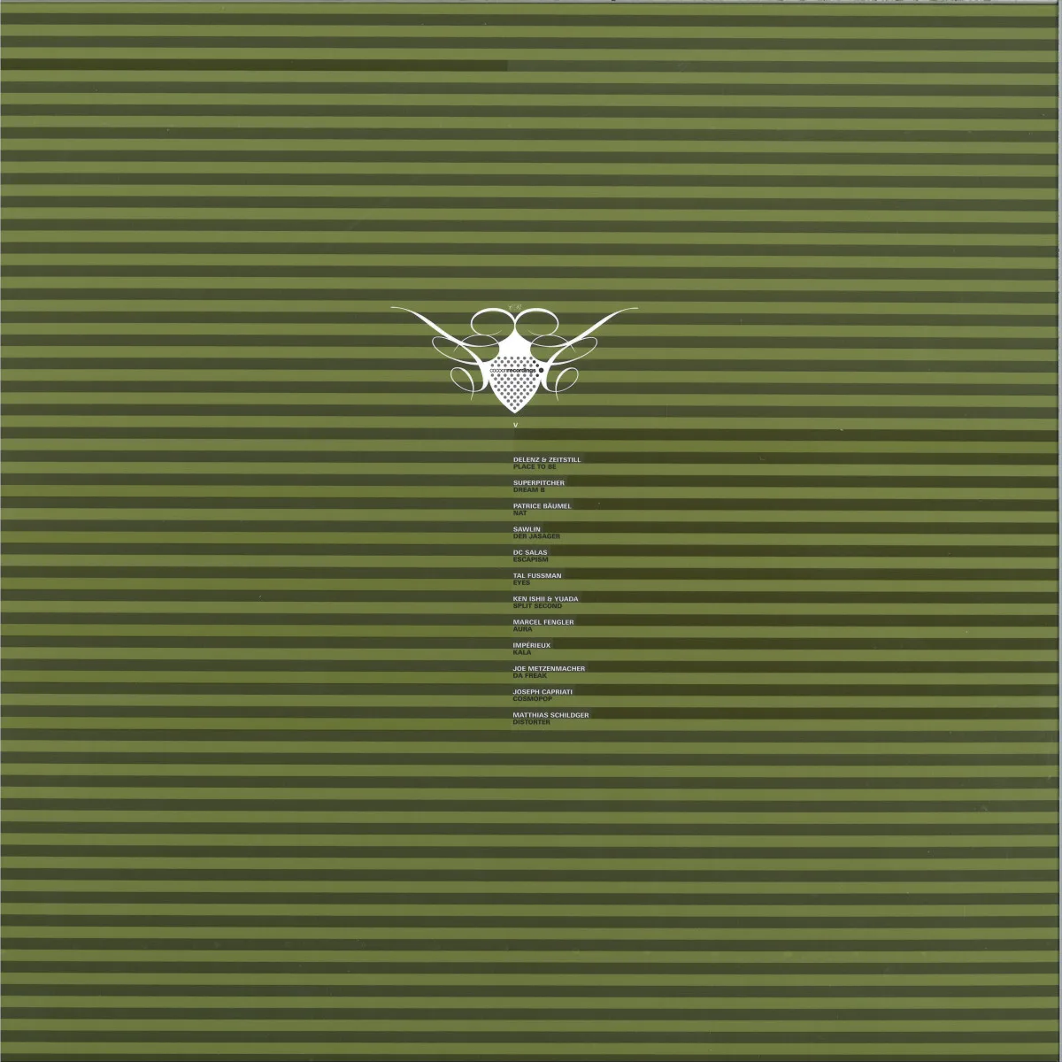 Обратная сторона обложки — Various — Cocoon Compilation V (LP 6x12")
