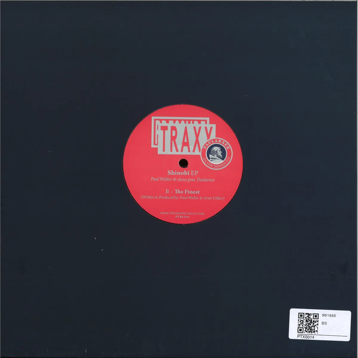 Back cover — Paularneraka.Paul Walter&Arno — Shinobi EP