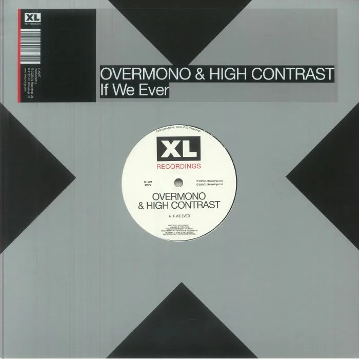 Лицевая сторона обложки — OVERMONO / HIGH CONTRAST — If We Ever