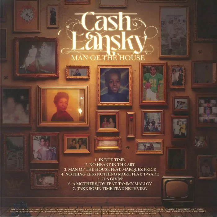 Обратная сторона обложки — CASH LANSKY — Man Of The House