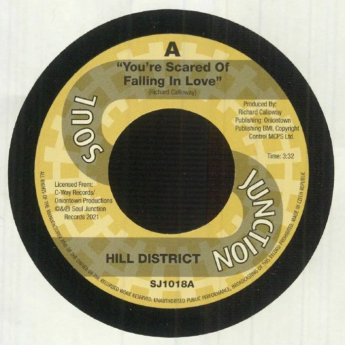 HILL DISTRICT / RICHIE MERRETT — You're Scared Of Falling In Love