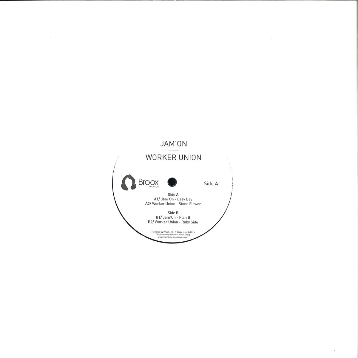 Обратная сторона обложки — Worker Union/Jam' On — Easy Day / Stone Flower EP