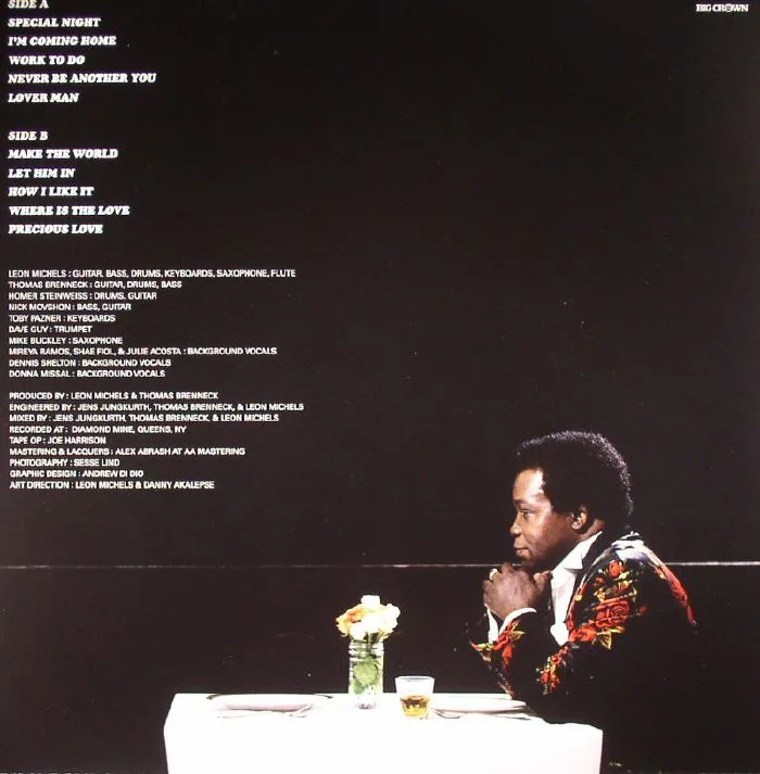 Обратная сторона обложки — Lee FIELDS / THE EXPRESSIONS — Special Night