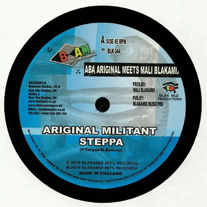ABA ARIGINAL meets MALI BLAKAMIX — Ariginal Militant Steppa