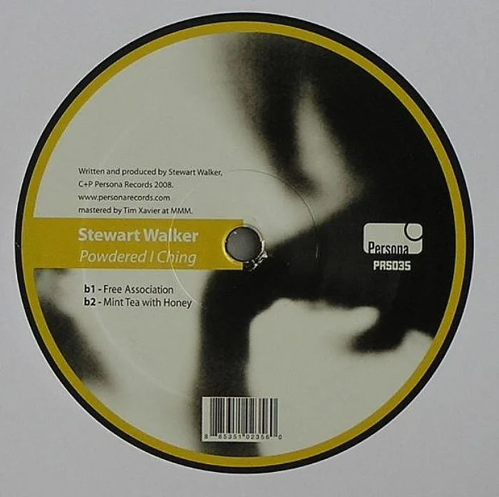 Back cover — Stewart WALKER — Powdered IChing EP