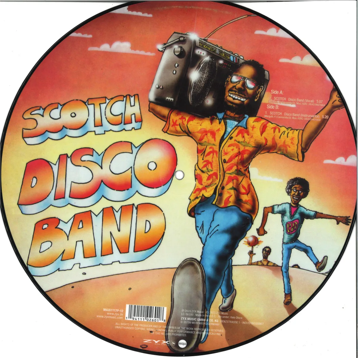 Back cover — Scotch — Disco Band