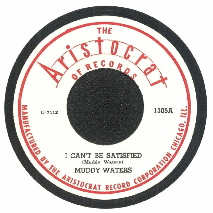 Лицевая сторона обложки — Muddy WATERS — I Can't Be Satisfied