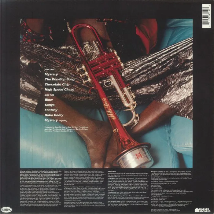 Back cover — Miles DAVIS — Doo-Bop (reissue)