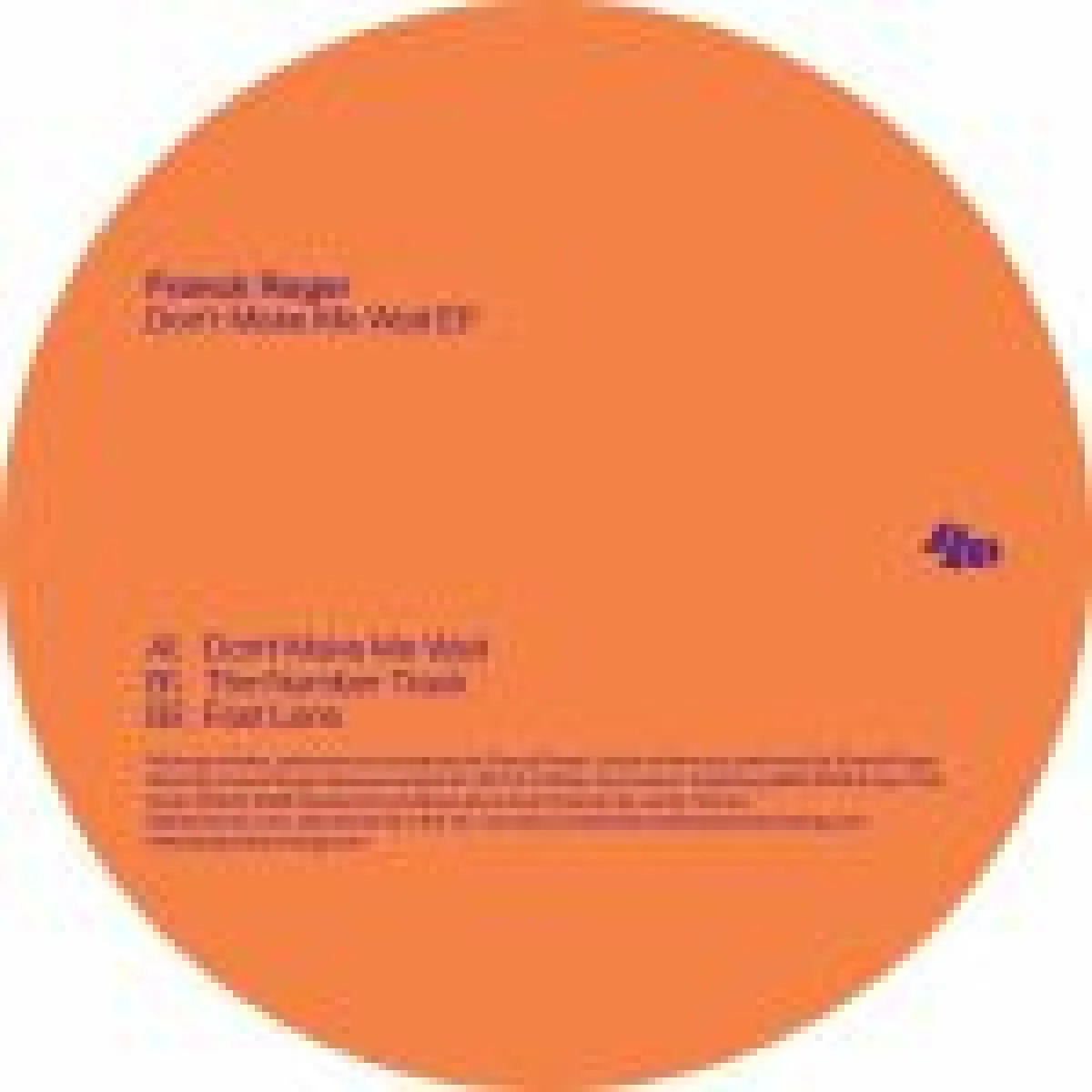 Franck ROGER — Don't Make Me Wait EP
