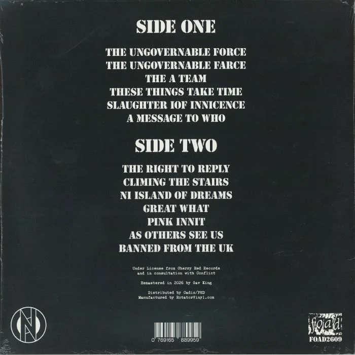 Back cover — CONFLICT — Standard Issue 88-94 Part 2
