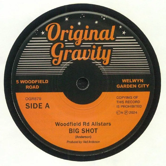 Front cover — WOODFIELD RD ALLSTARS — Big Shot