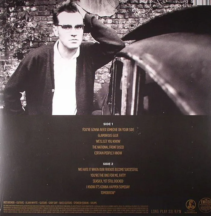 Back cover — MORRISSEY — Your Arsenal (B-STOCK)