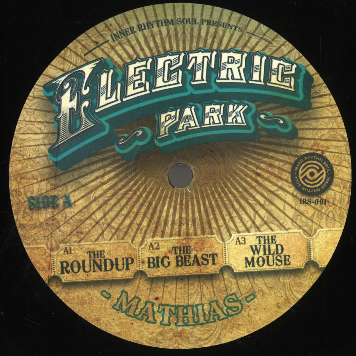 Лицевая сторона обложки — Mathias — Electric Park