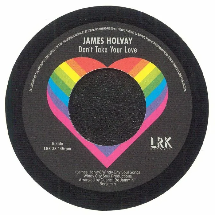 Back cover — James HOLVAY — Love That Lady