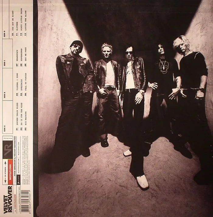 Обратная сторона обложки — VELVET REVOLVER — Contraband