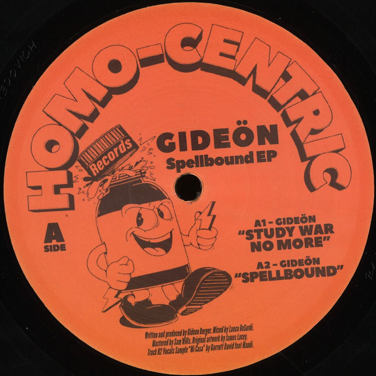 Front cover — Gideön — Spellbound EP