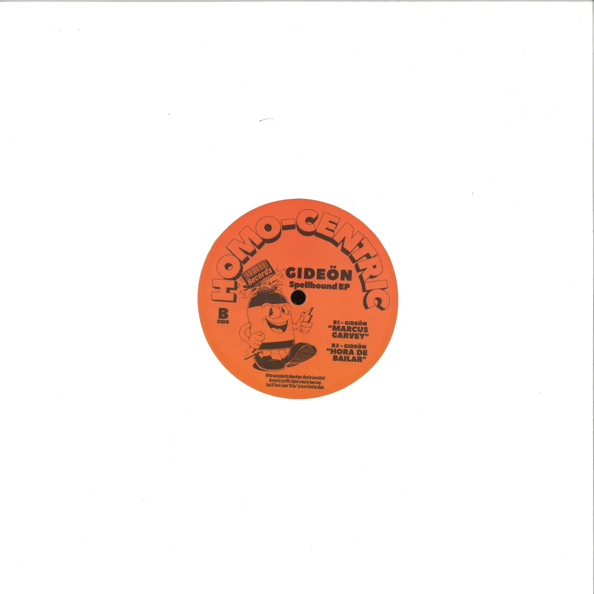 Back cover — Gideön — Spellbound EP