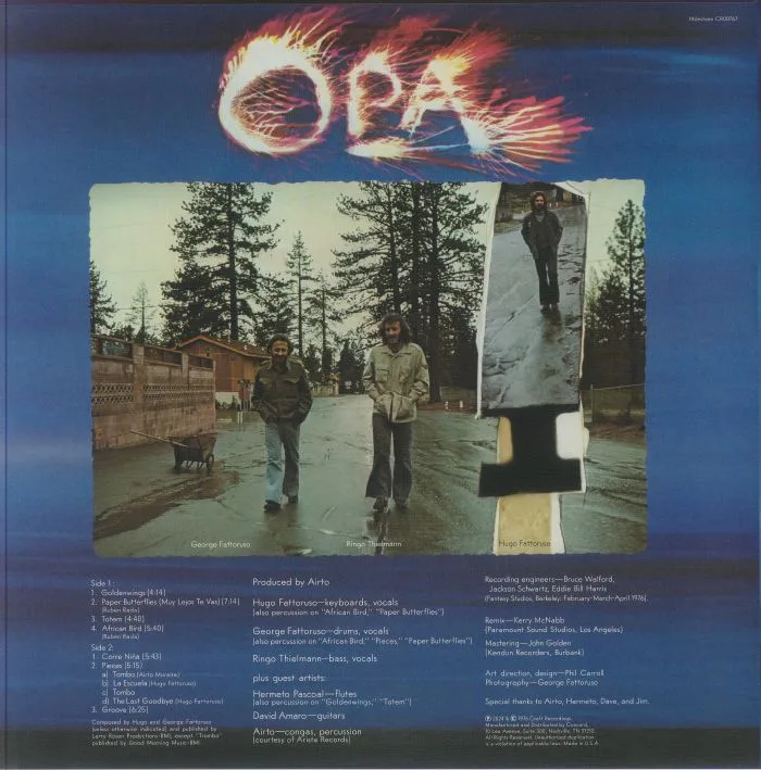 Обратная сторона обложки — OPA — Goldenwings (reissue)