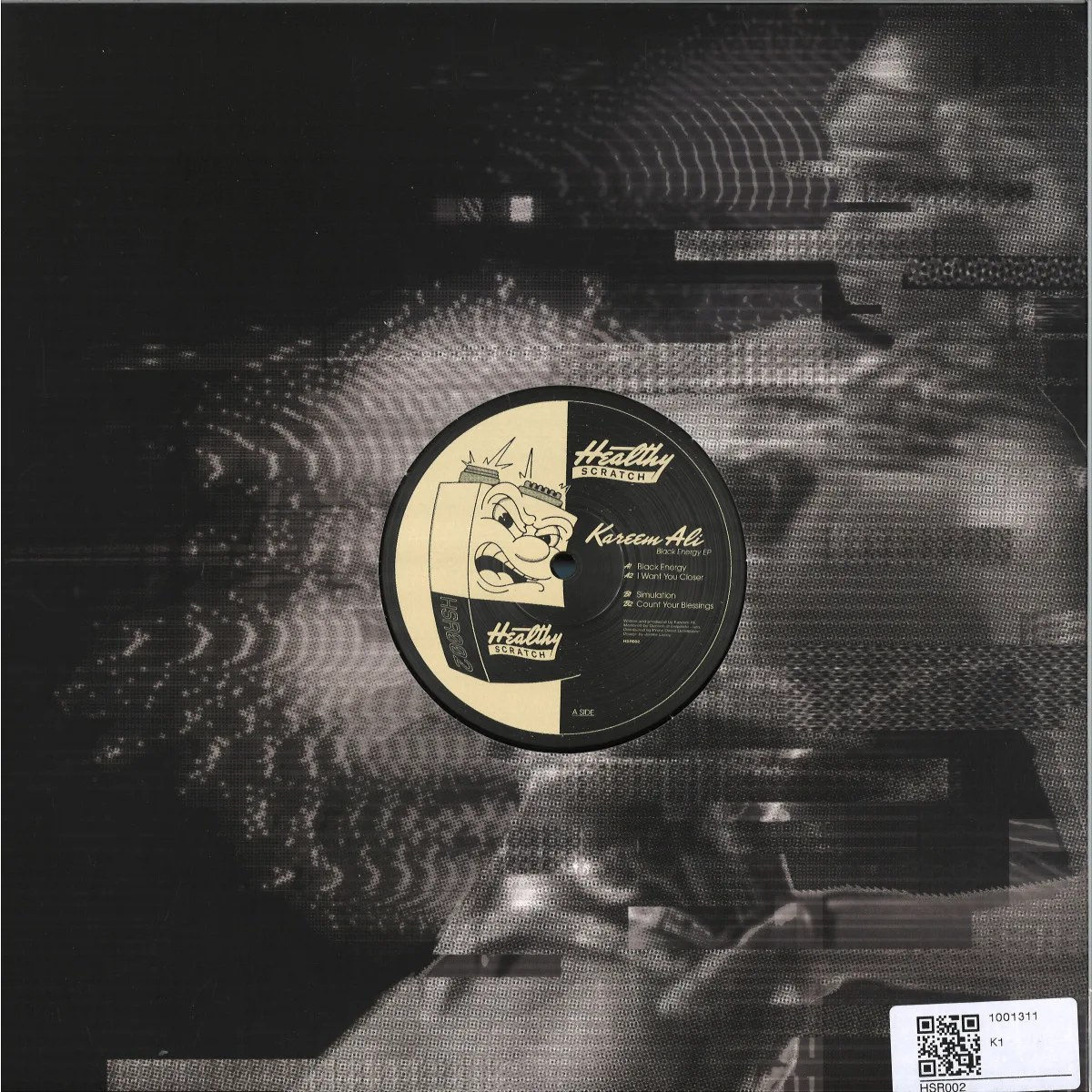 Back cover — Kareem Ali — Black Energy EP