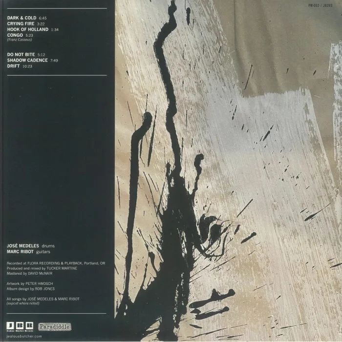 Обратная сторона обложки — Jose MEDELES with MARC RIBOT — High Above The Ground
